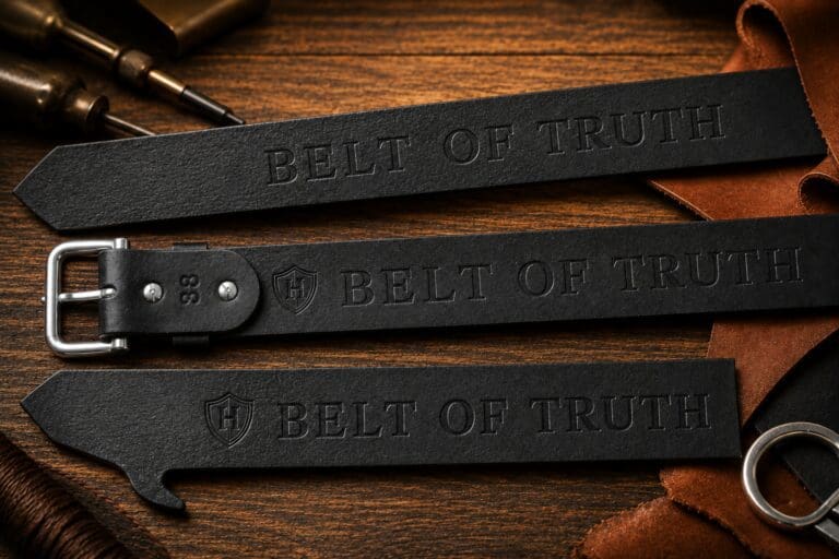 3 Belts of Truth, Black